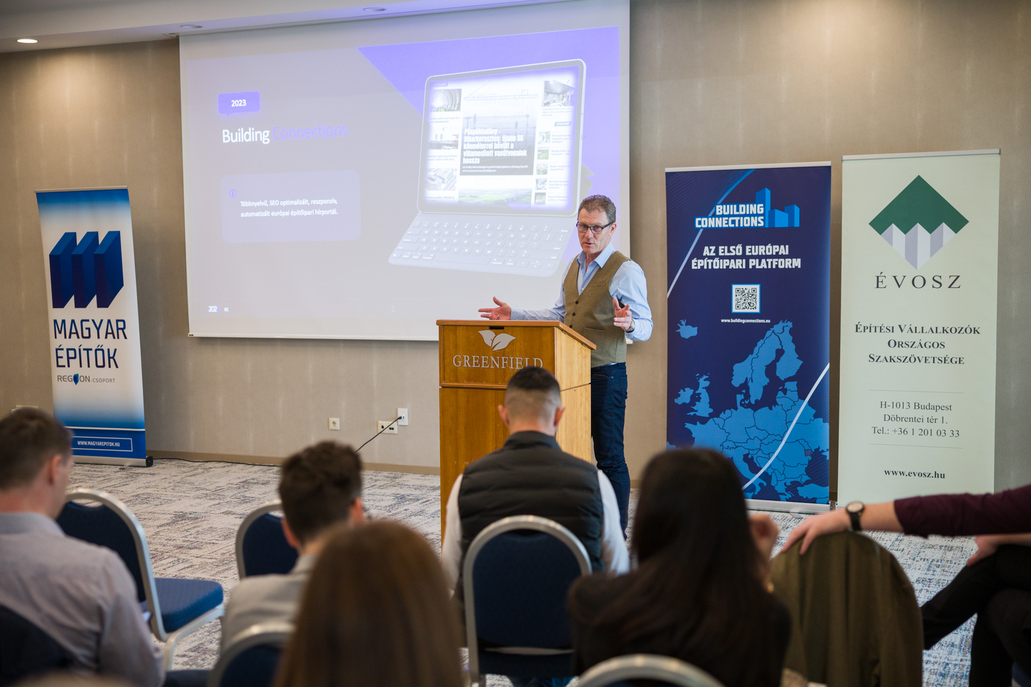 Oltyán József, Magyar Építők, Building Connections platform alapító